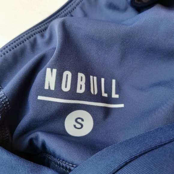 NoBull Pace Sports Bra Cross Back No Bull Training Workout Lounge Small Blue - Picture 7 of 13